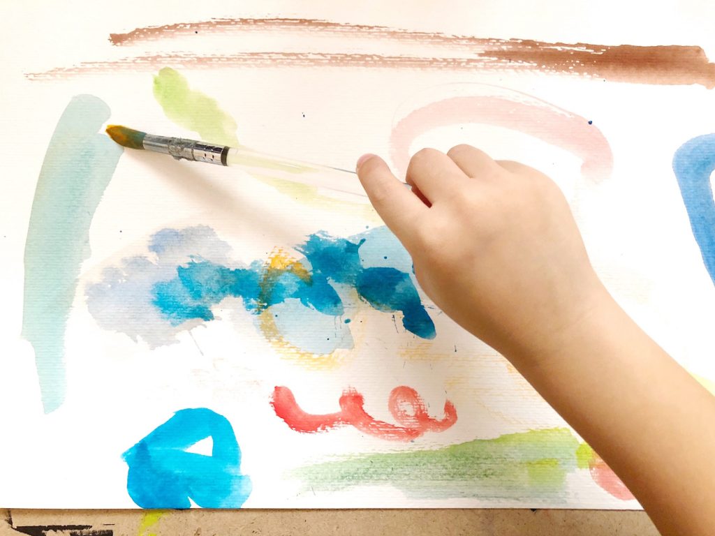 Kid painting
