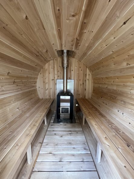 sauna, private, camping